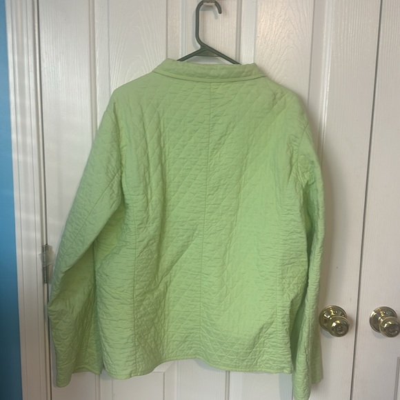 White Stag Women's  Lined Quilted Snap Close Jacket size Xl - Picture 6 of 8